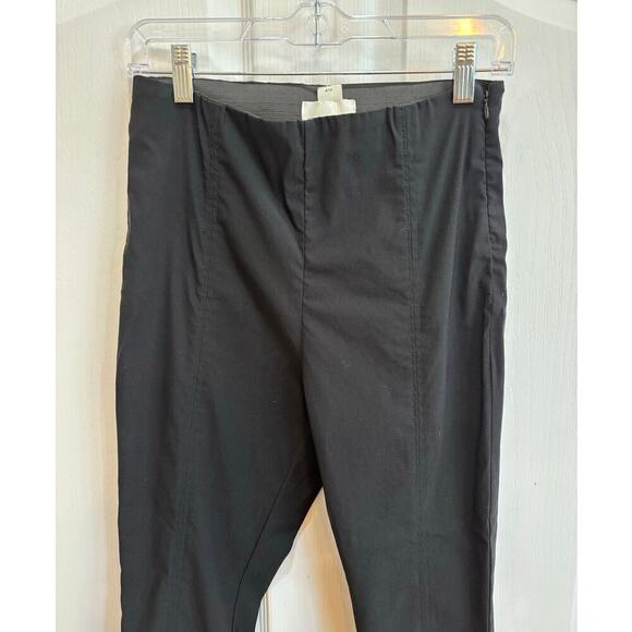 NWT H&M Women 8 Black Skinny Ankle Length Slacks Side Zip Classic Career - Picture 2 of 9